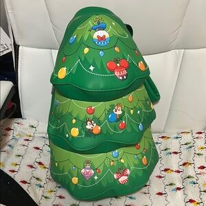 Loungefly Green Disney Chip and Dale Backpack